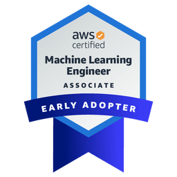 AWS Certified Machine Learning Associate - early adopter Badge